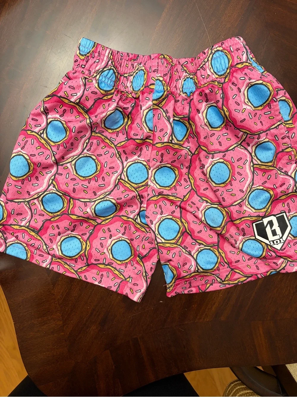 Baseball Lifestyle Youth M Shorts- 2 pack, donuts and ice cream
